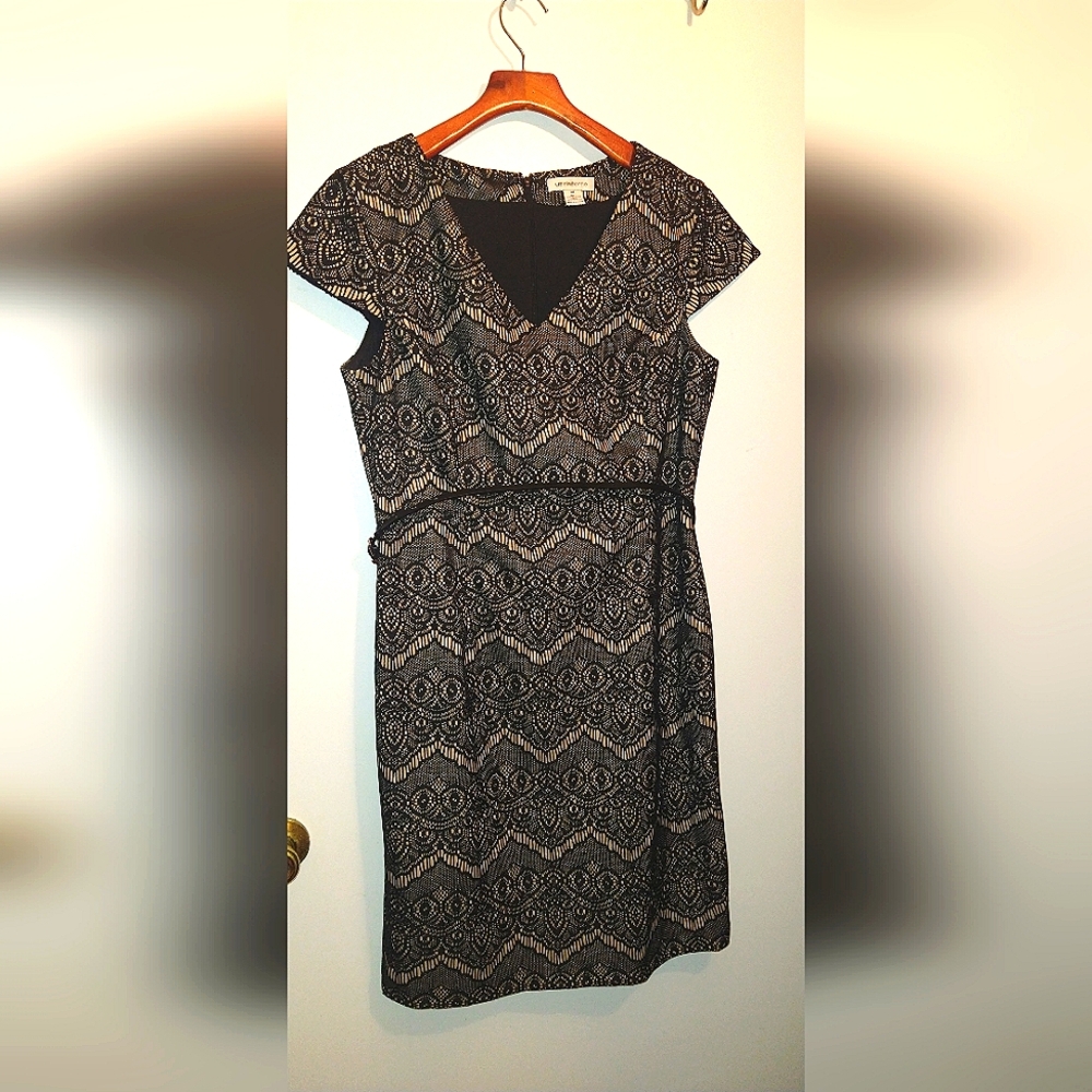Liz Claiborne cap sleeve mini size 14